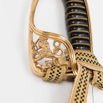 OFFICER SWORD, infantry, M1922, Finland latter half of the 20th century.