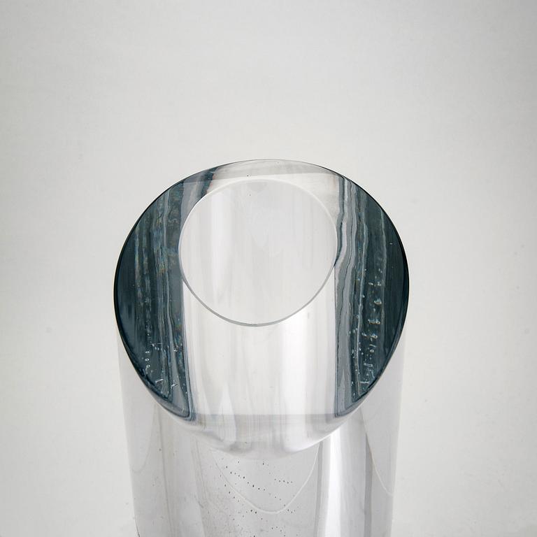Göran Wärff, a signed glass vase from Kosta Boda.
