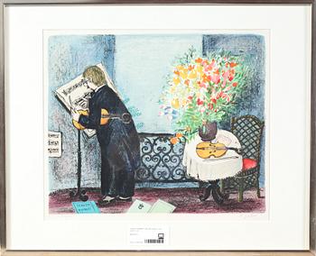 Lennart Jirlow · LENNART JIRLOW, litografi, sign samt nr 253/310.