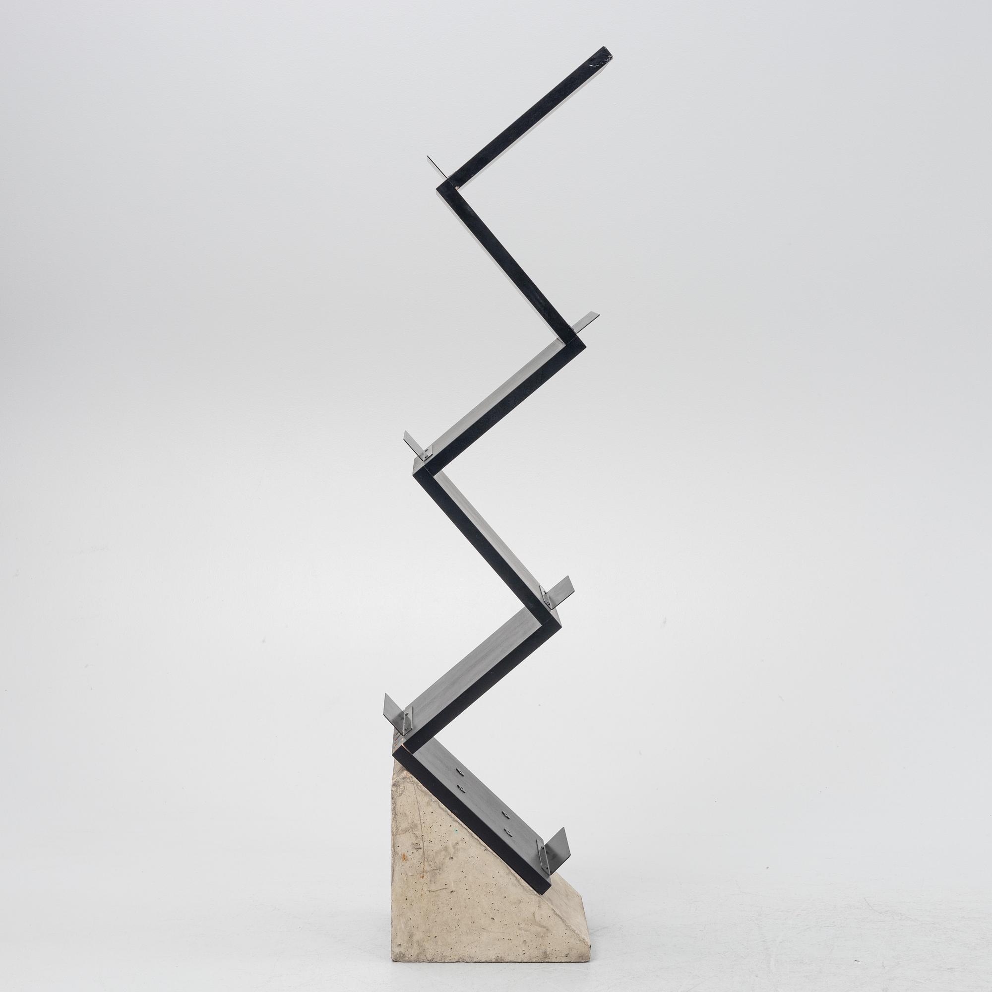 Jonas Bohlin, a 'Zink' shelf, Källemo, designed in 1984.