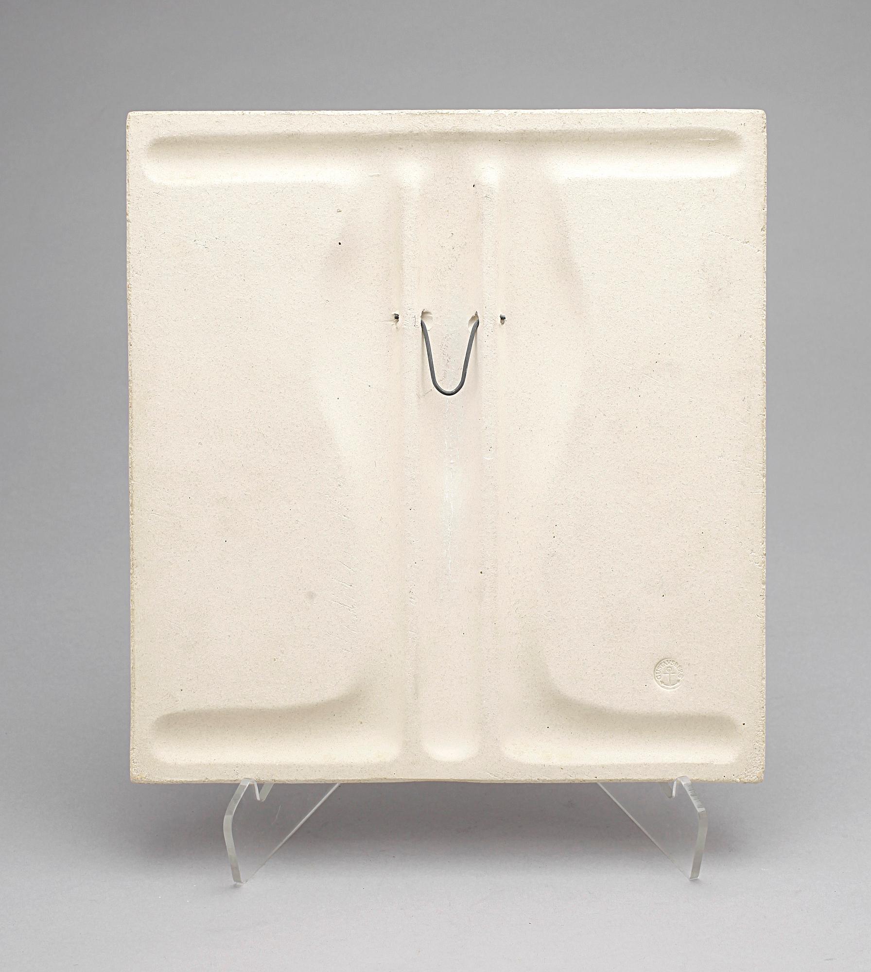 VÄGGRELIEF, stengods, Stig Lindberg, Gustavsberg, 1960-70.