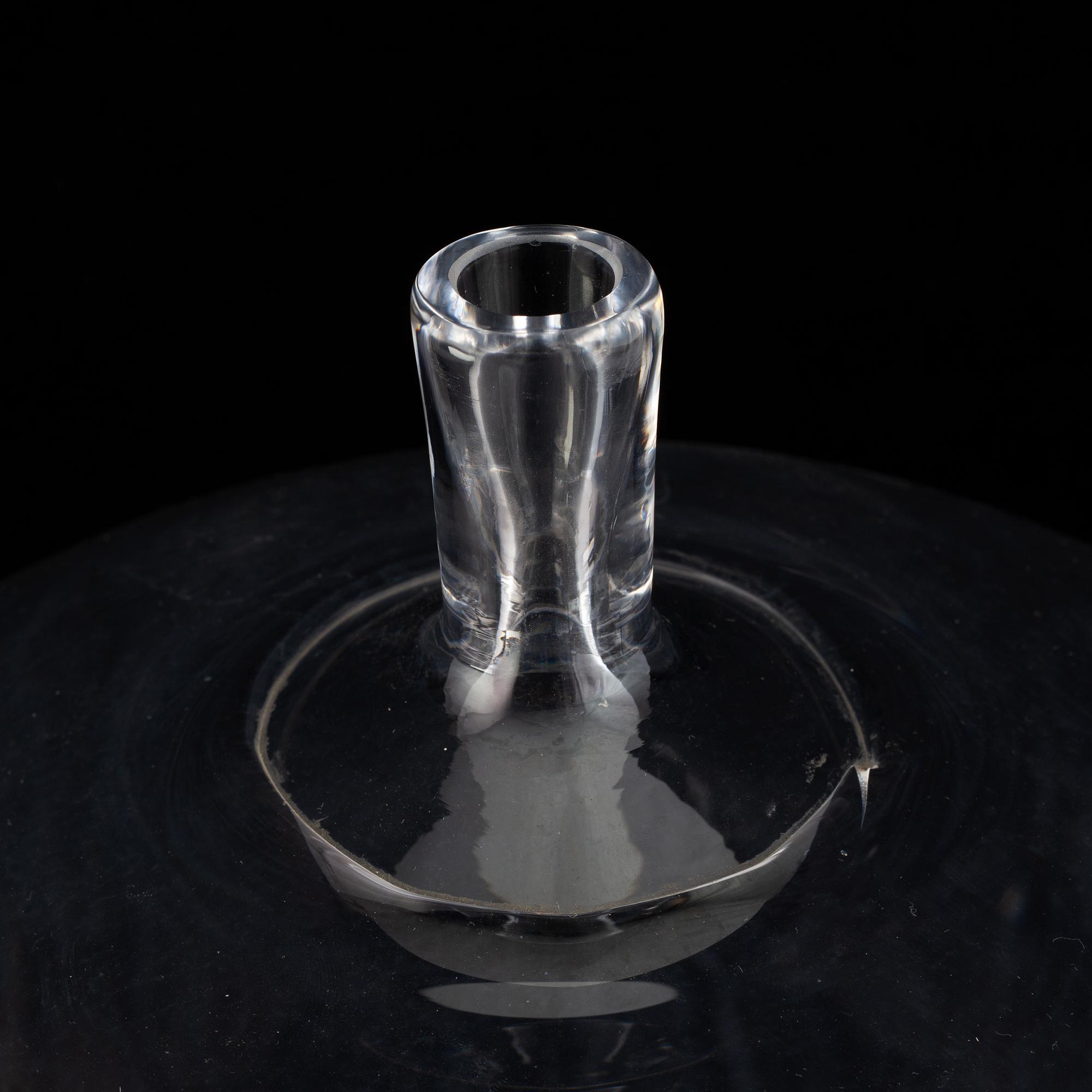 Ingeborg Lundin, vas, glas, "Äpplet", Orrefors.