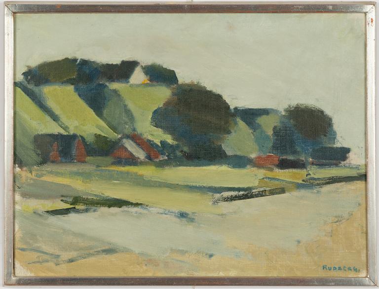 Gustav Rudberg, "Kyrkbacken".