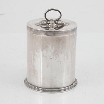 A sterling silver box, Atelier Borgila, Stockholm, Sweden, 1935.