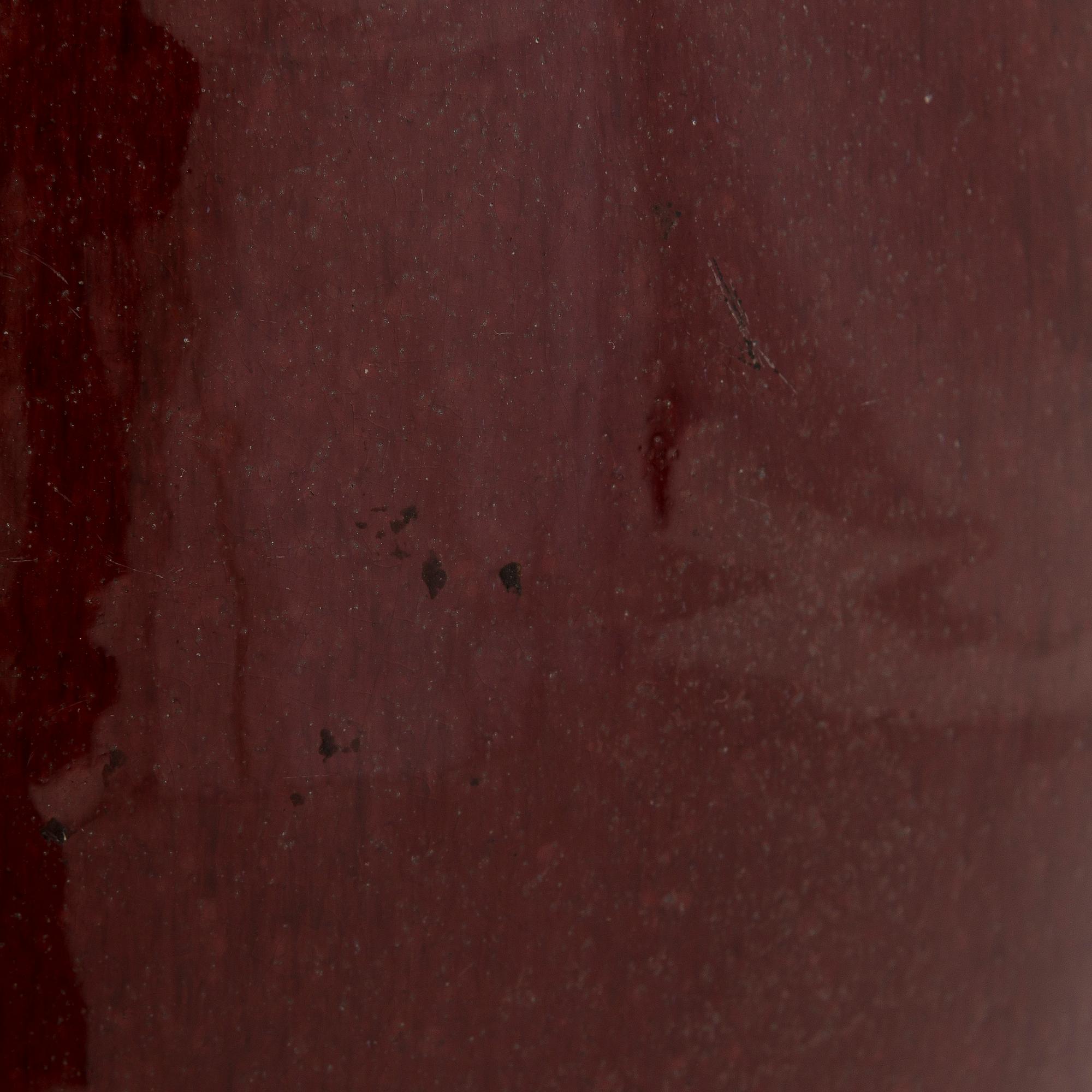 Urna med lock, keramik, Kina, Qingdynastin, 1900-tal.