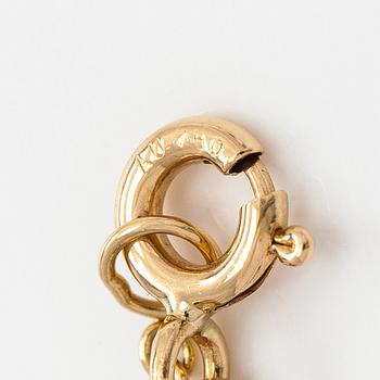 Tiffany & Co, rannekoru  "Interlocking Circles" 18K kultaa.