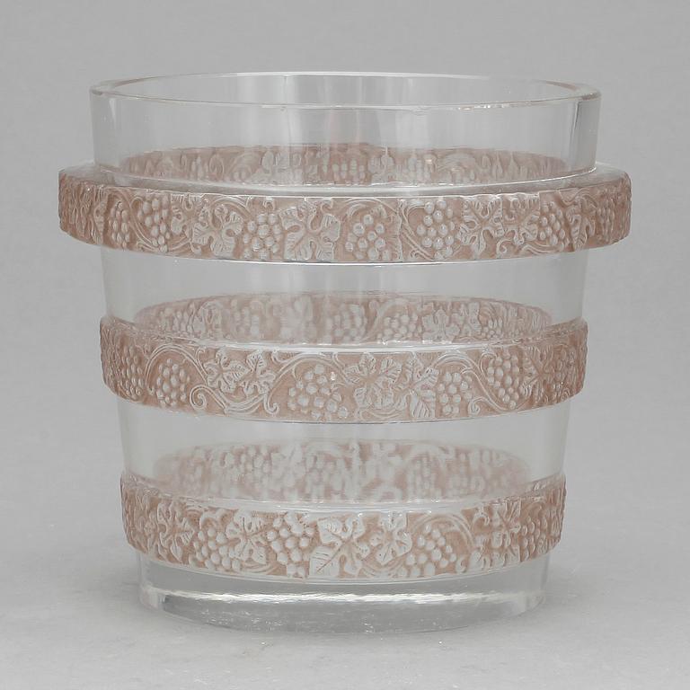 VINKYLARE, glas, Lalique, Frankrike, 1900-tal.