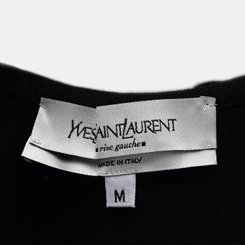 Yves Saint Laurent, a wool and sequin vest, size M.
