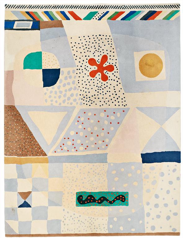 Josef Frank, A CARPET, "Matta nr 1", hand tufted, ca 395 x 297,5 cm. Made by Hitex for Svenskt Tenn.