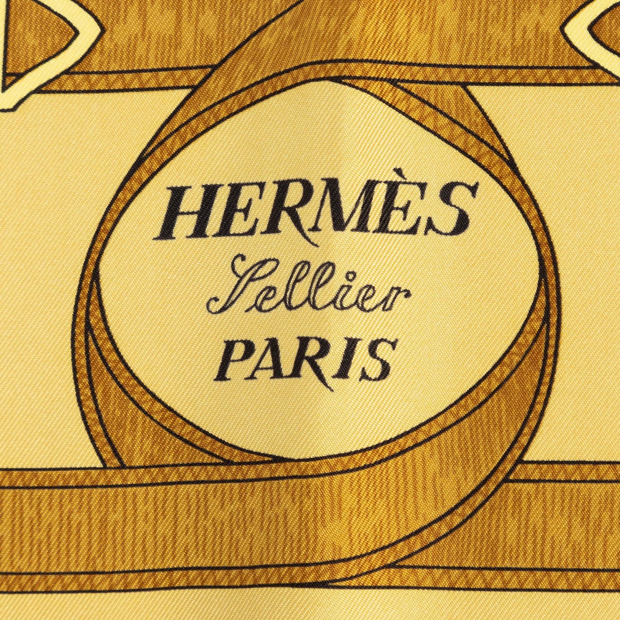 Hermès, scarf, "Eperon d'Or".