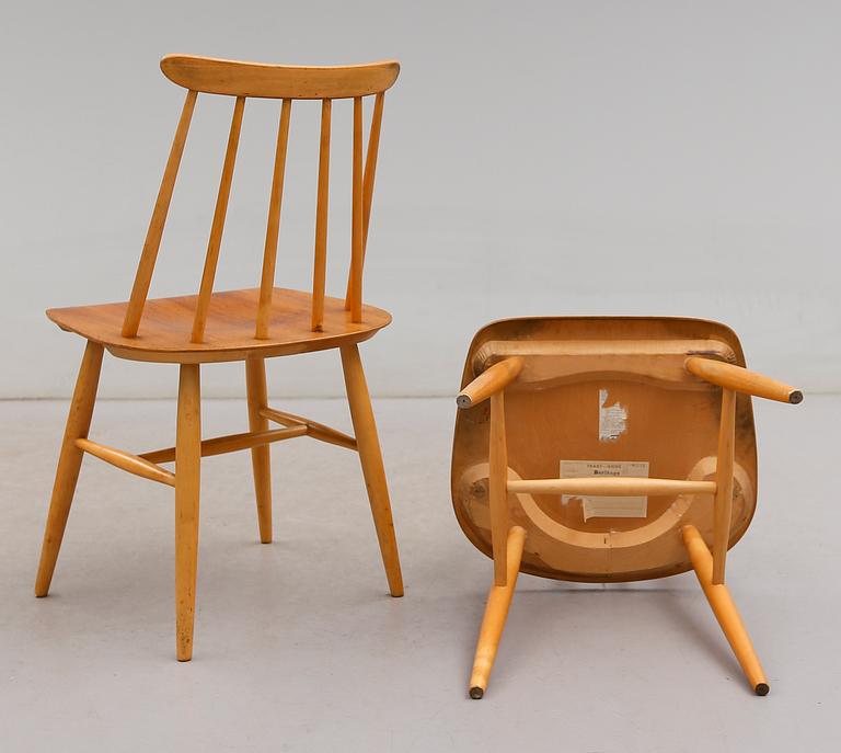 STOLAR 4 st, "Fanett", Edsby Verken, 1900-talets andra hälft.