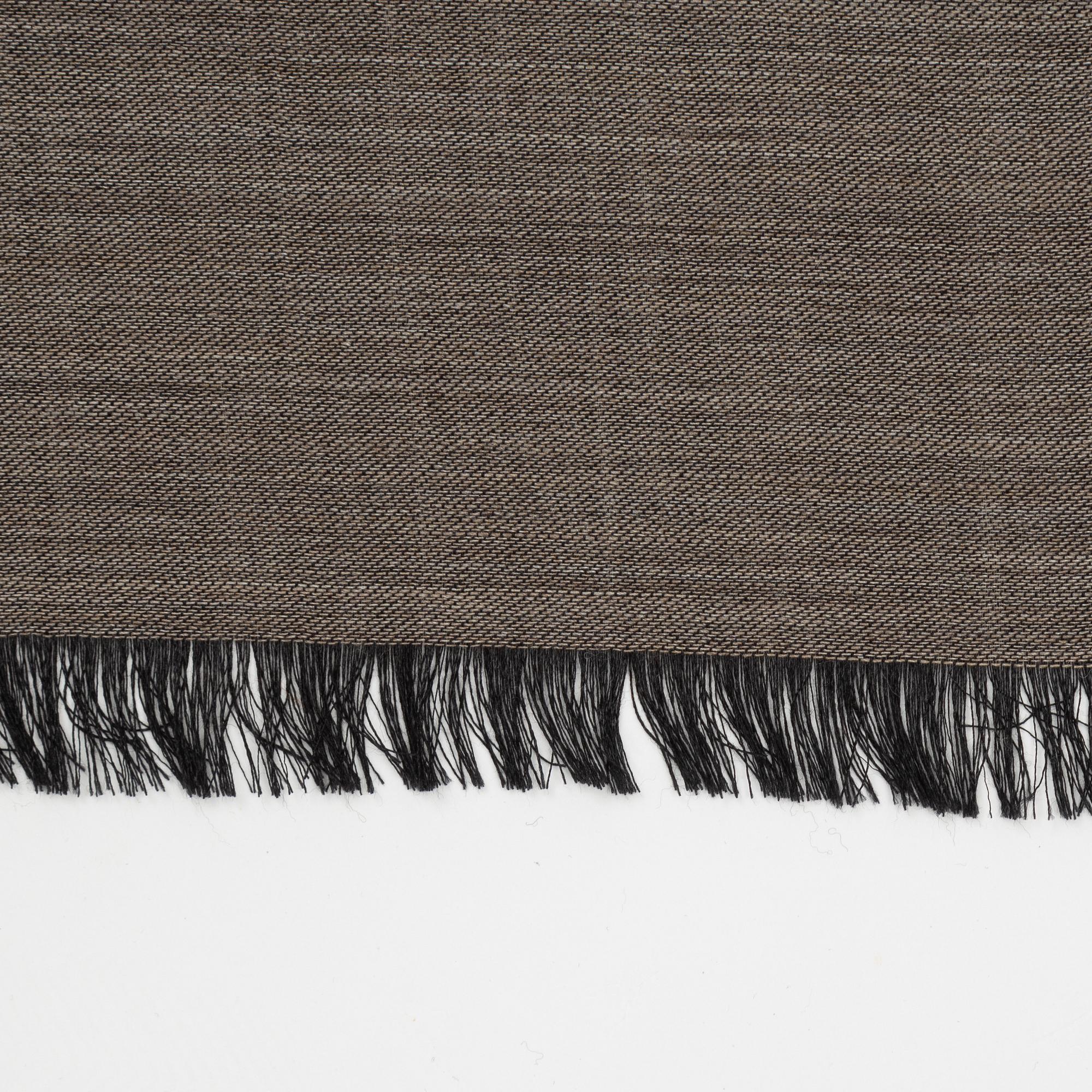 Gucci, a wool and silk mix "GG" jaquard shawl.