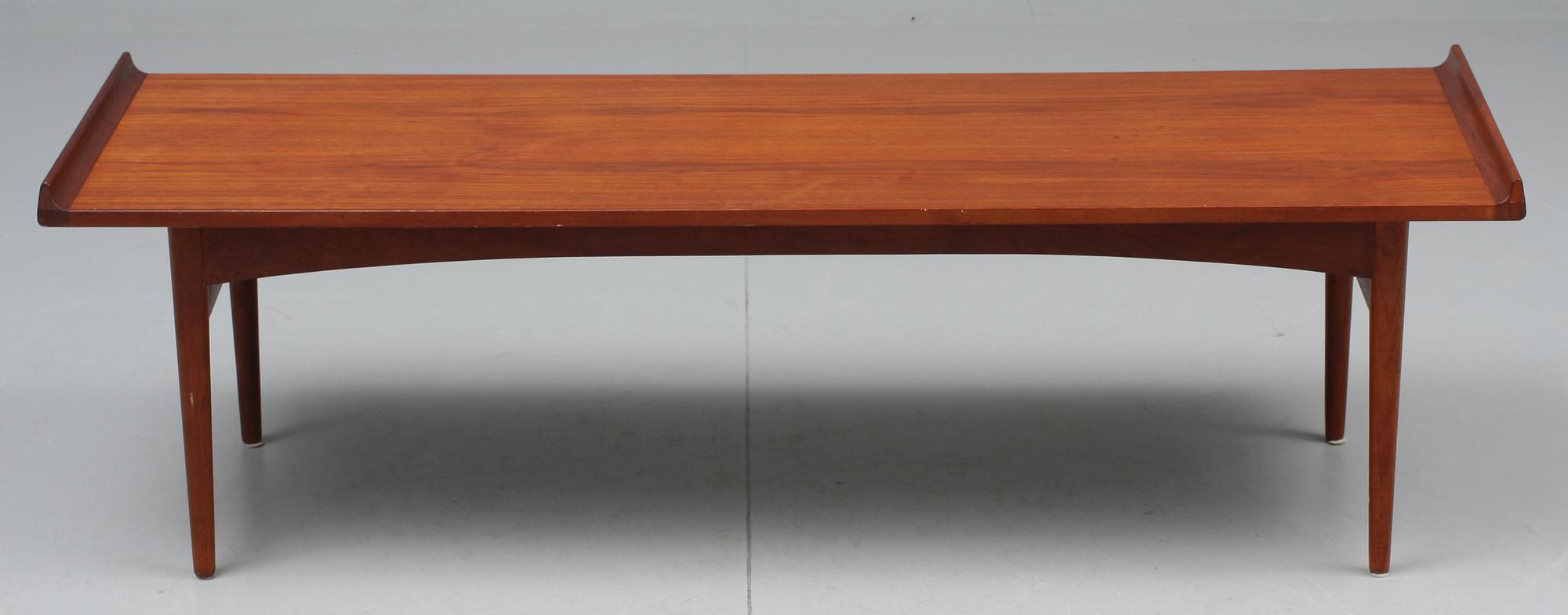 SOFFBORD, teak, Viskadalens Möbelverkstad, Kinna, 1950-tal.