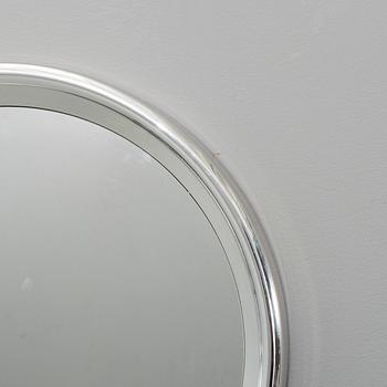 A WALL MIRROR FROM AB TELLOPLAST ÄLMHULT 1970'S.