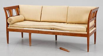 SOFFA samt KARMSTOLAR, 2 st, Karl Johan, 1800-talets första hälft.