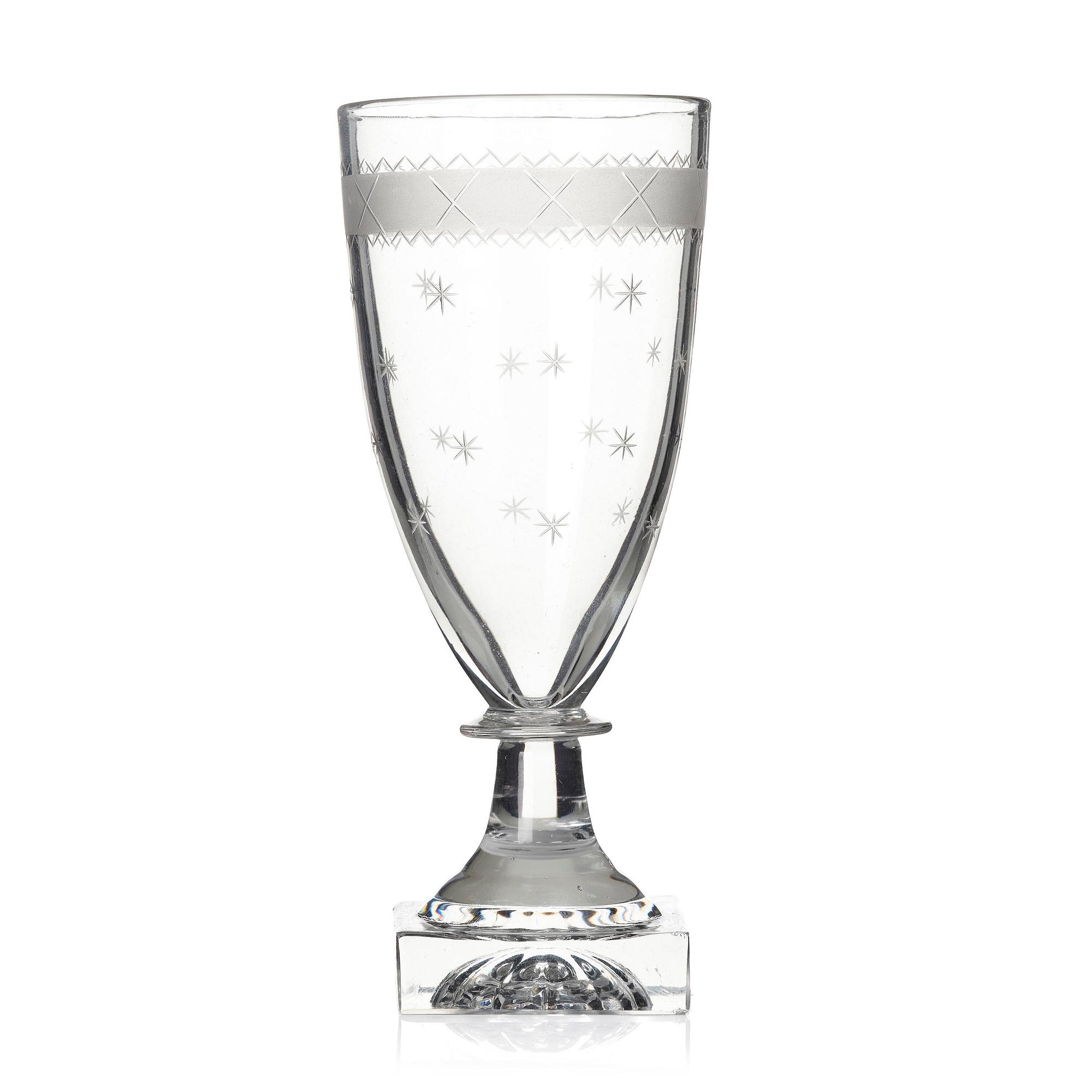 Champagne flutes, twelve pieces, Sweden circa 1800, Late Gustavian.