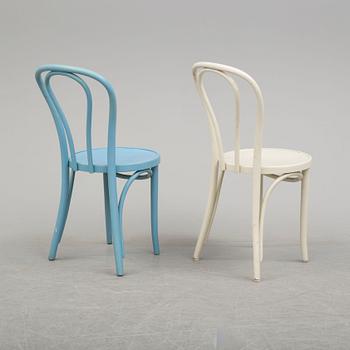 A set of six IKEA Öglan chairs, 1970/80's.