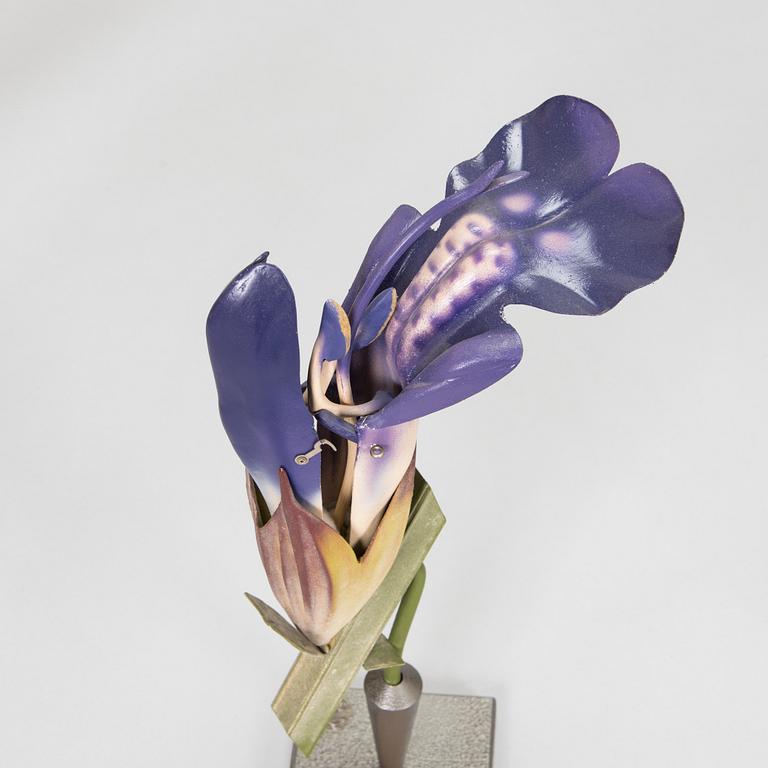 Robert Brendel & Carl Leopold Lohmeyer, A set of 4 educational materials / sculptures, "Botanic Flowers" by R. Bredel. Poland, turn of the 20th century.