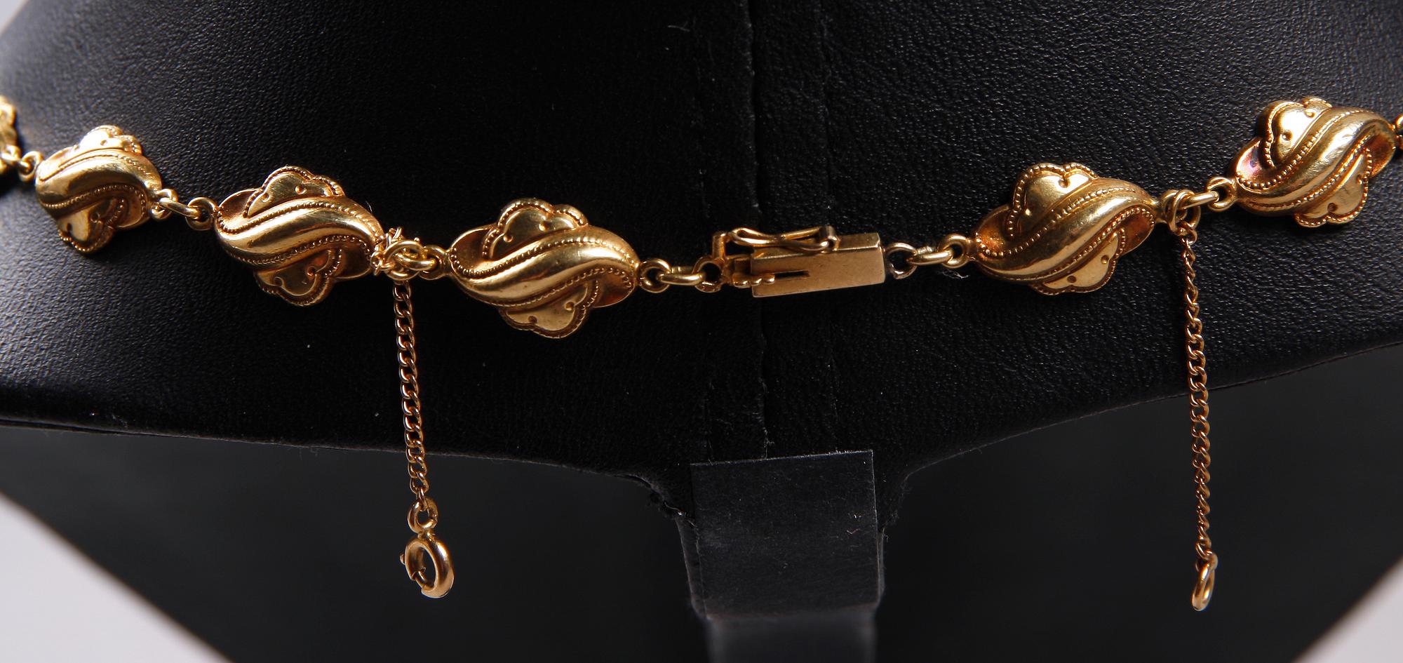 HALSBAND, guld 18K, importstämplat, vikt ca 14 gram.