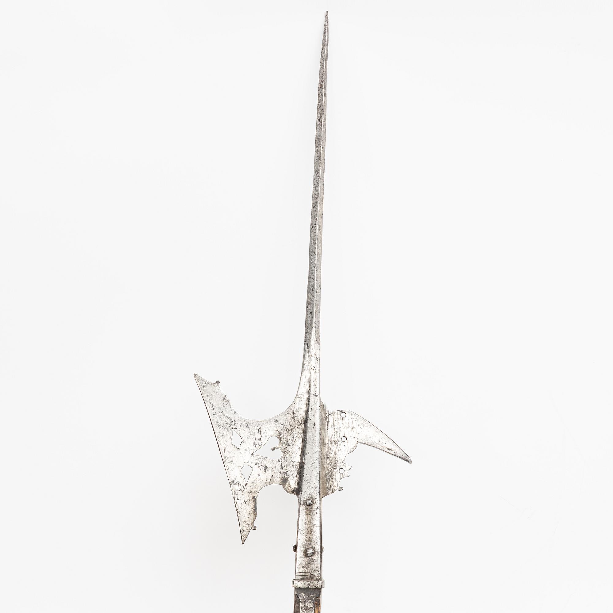 A Halberd, 17th century, Germany.