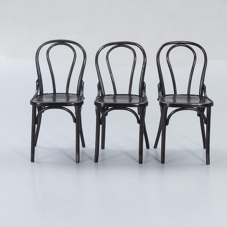 Chairs, 6 pcs, bentwood, 20th century.