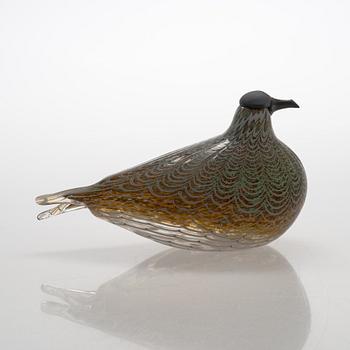 Oiva Toikka, glasfågel, signerad Oiva Toikka Nuutajärvi Notsjö 117/3000.