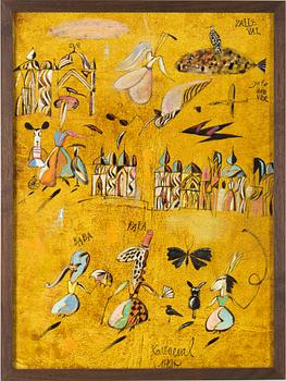 MADELEINE PYK, signerad M. Pyk, olja på duk.