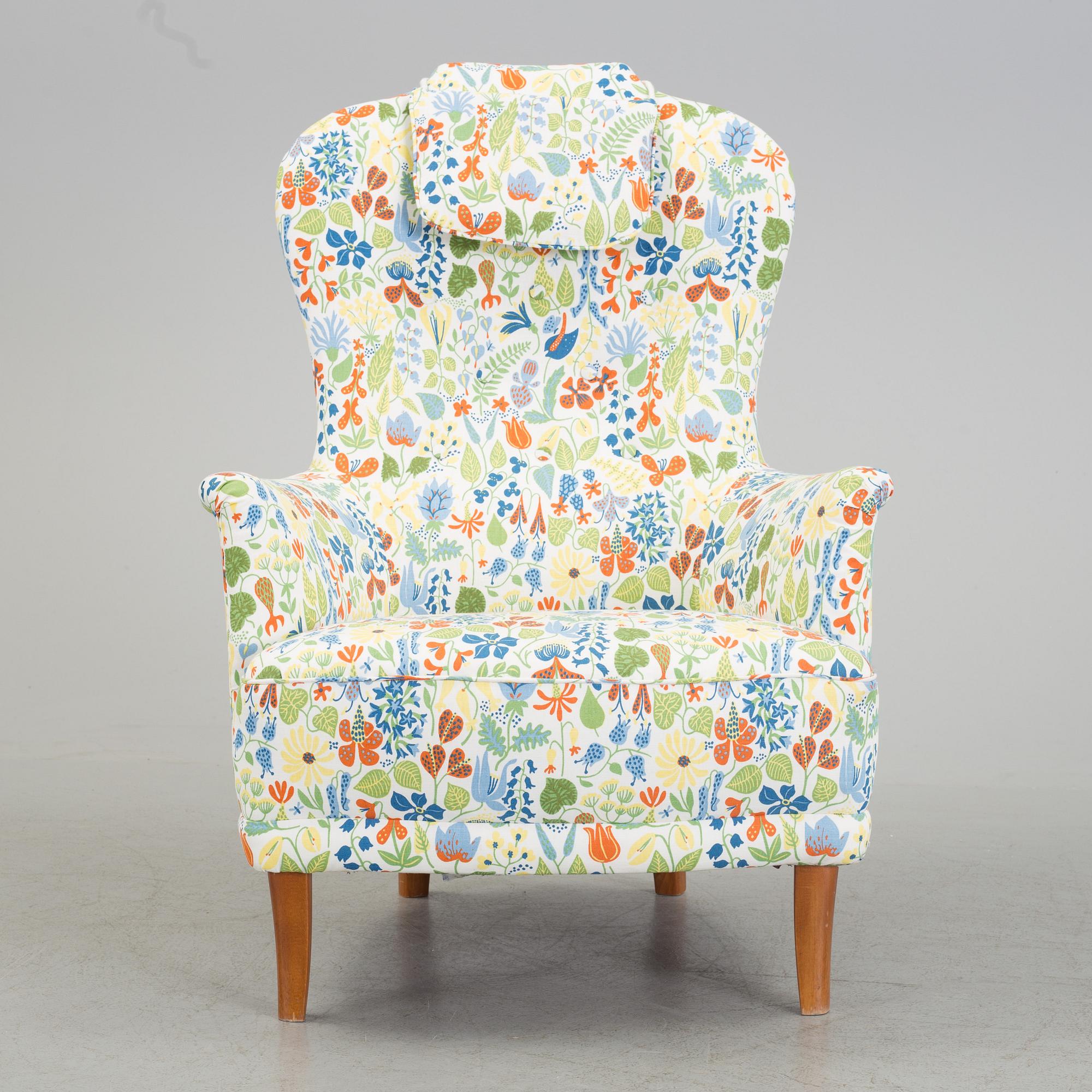 A second half of the 20th century easy chair "Farmor" by Carl Malmsten.
