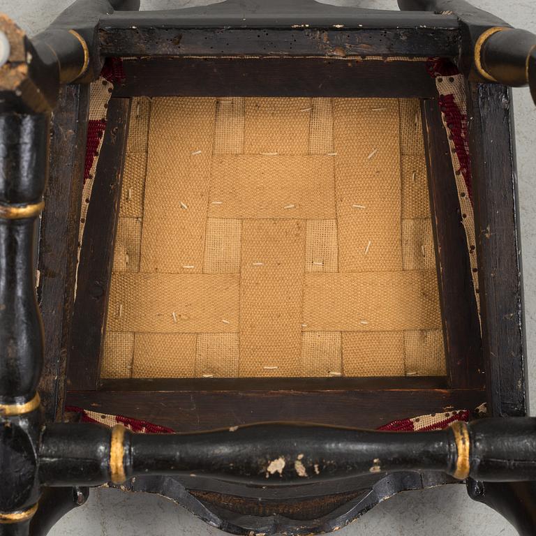 An 18th century chair.