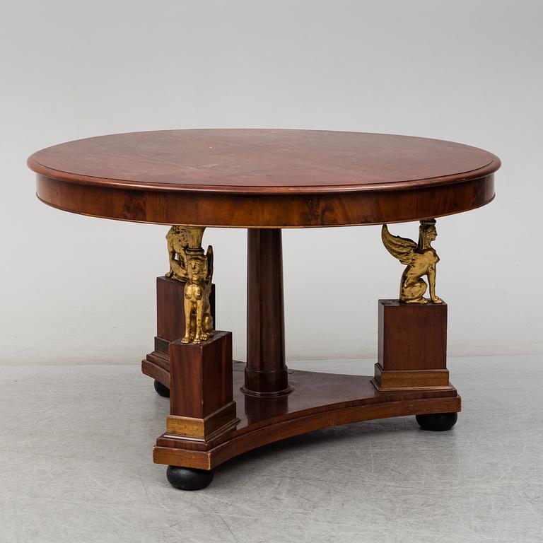 A CENTRE TABLE, Empire, early 19th century.