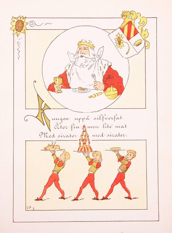 PARTI BARNBÖCKER, 6 st, bla "Basil Seal rides again" av Evelyn Waugh, sent 1800- till 1900-talets andra hälft.