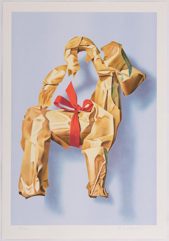 Yrjö Edelmann, lithograph in colours, 2001, signed 30/375.