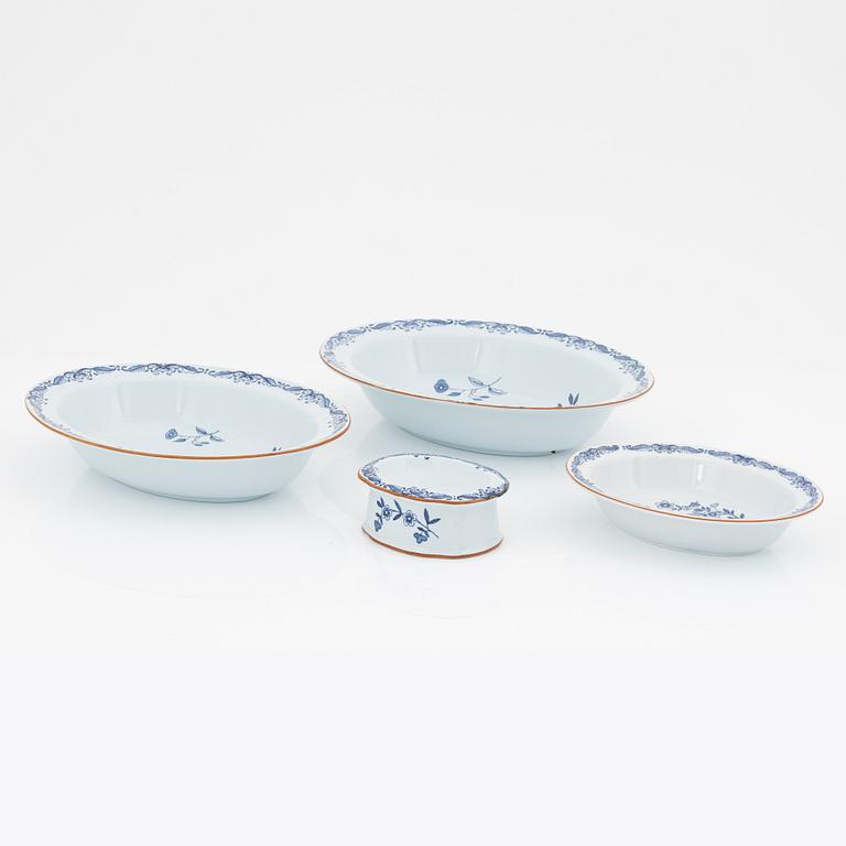 A 177-piece 'Ostindia' porcelain dinner service, Rörstrand, second half of the 20th Century-21st Century.