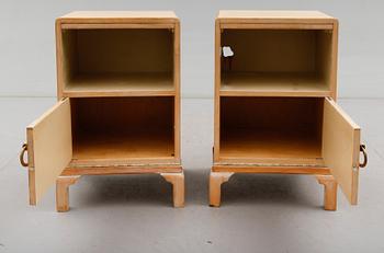 SÄNGBORD, 1 par, 1900-tal.