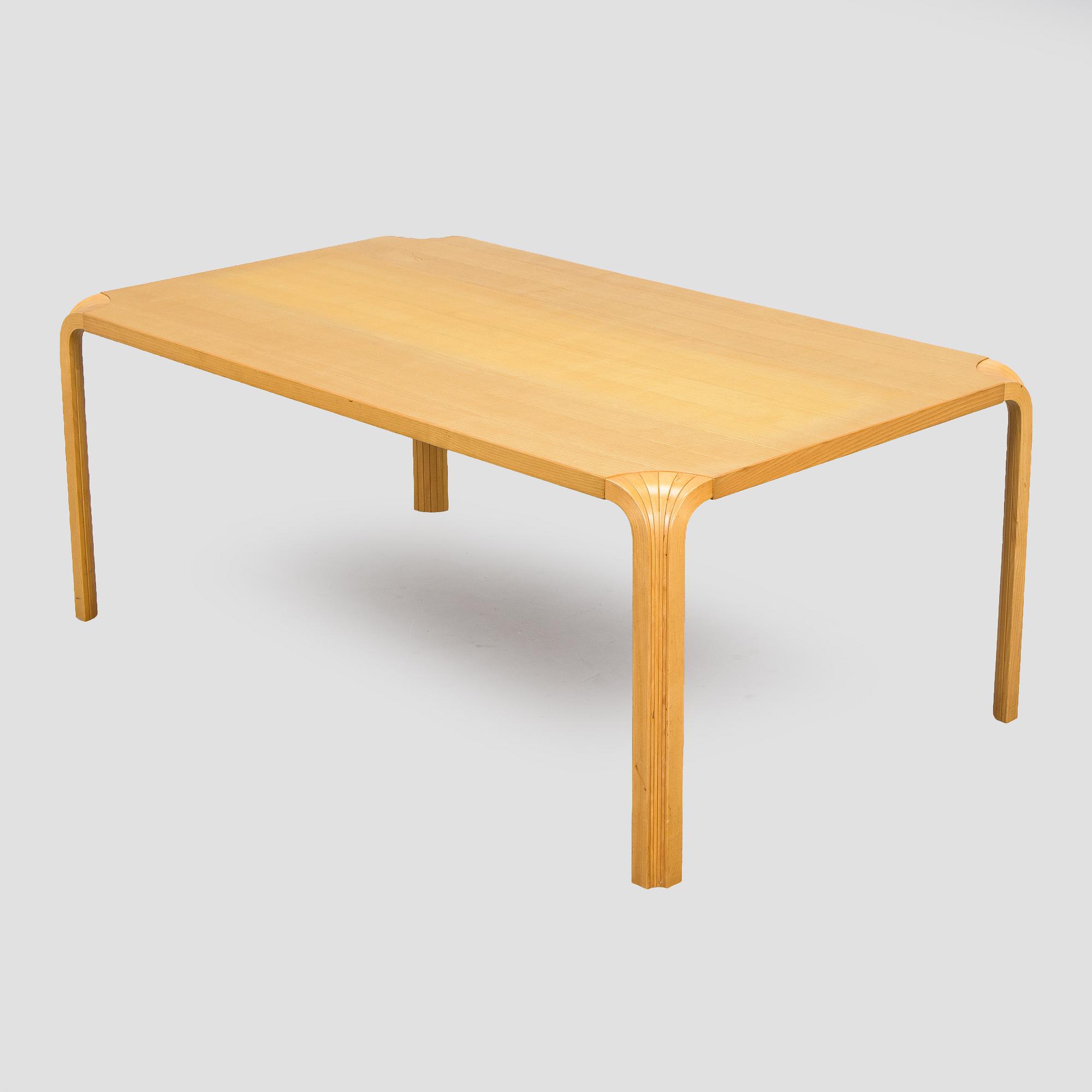 Alvar Aalto, sohvapöytä, malli MX800A, Artek 1900-talets slut.