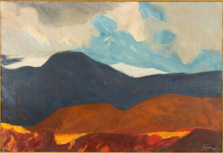 Carl Gunne, Mountain Landscape.