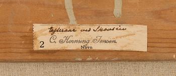 Carl Hornung-Jensen, Höstlandskap.