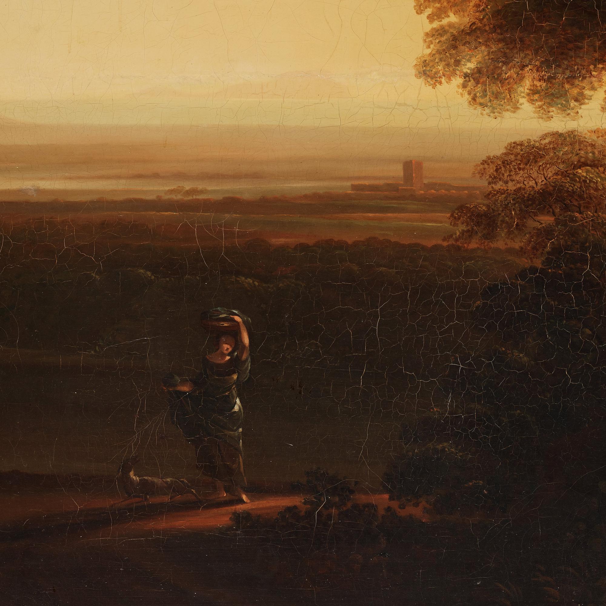 Carl Johan Fahlcrantz, Italian Landscape.