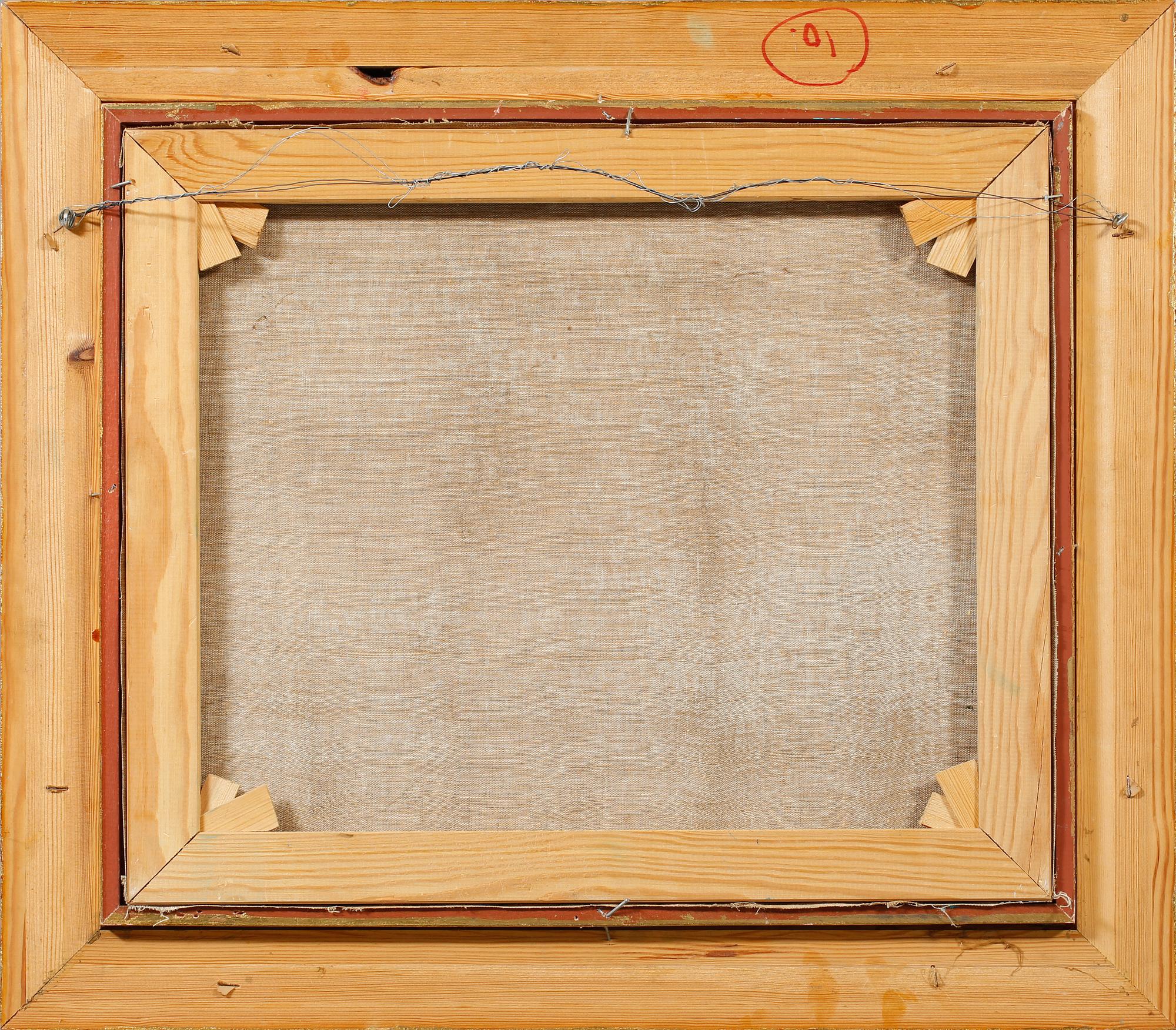 AXEL LIND, olja på duk, signerad.