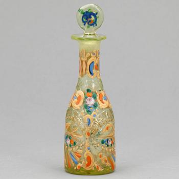 FLACON, glas, sannolikt 1700-tal.