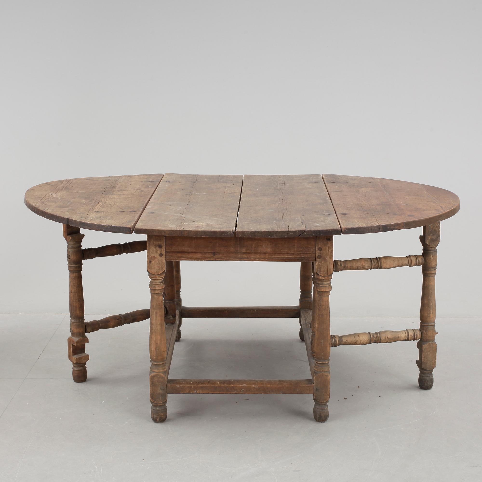 SLAGBORD, 1700-tal.