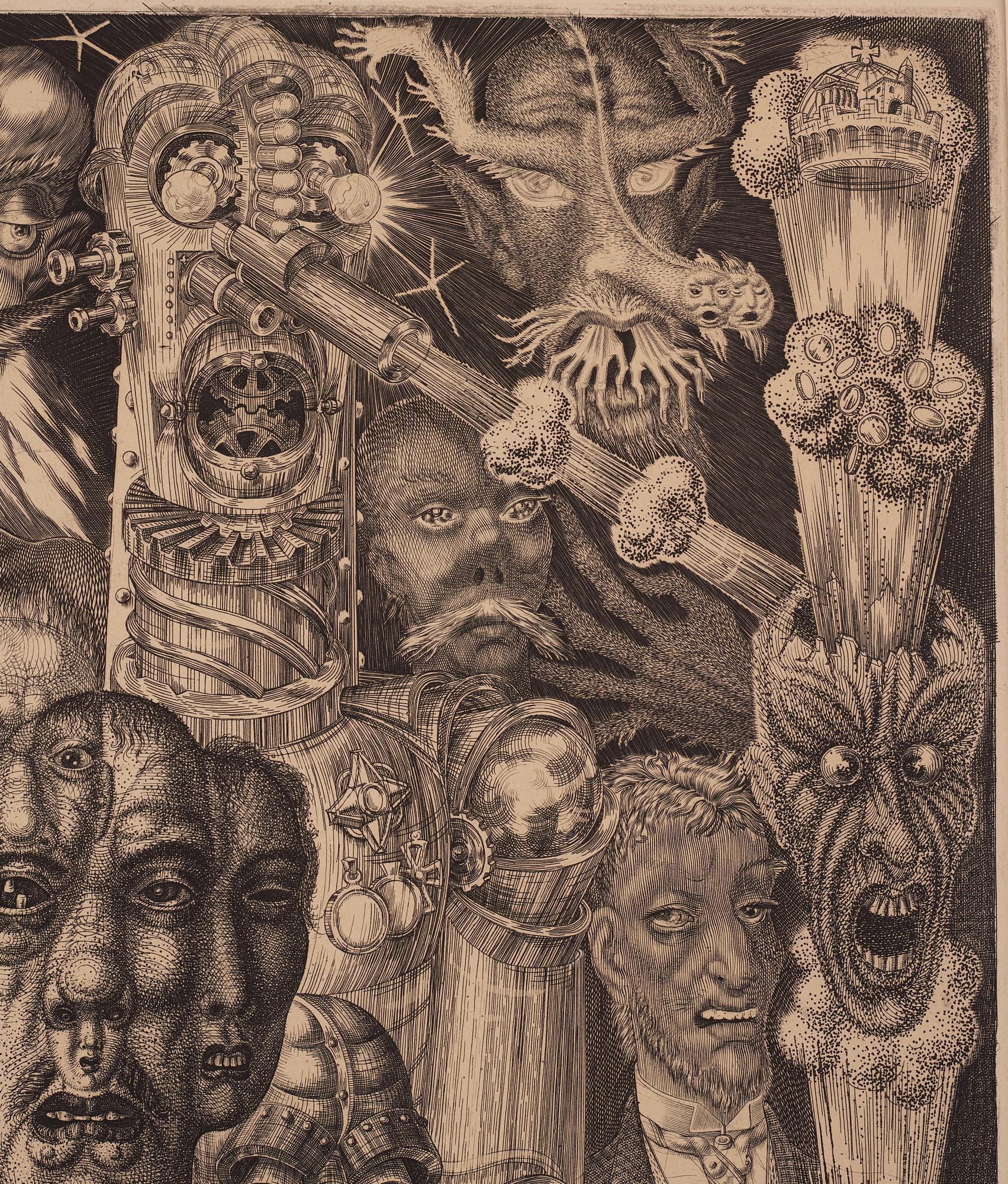 Eduard Wiiralt, "Põrgu" (Hell).