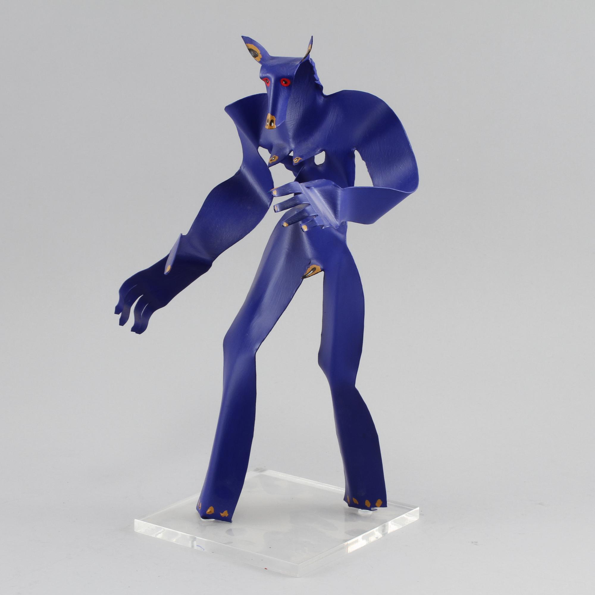 TIMO SOLIN, skulptur, signerad.