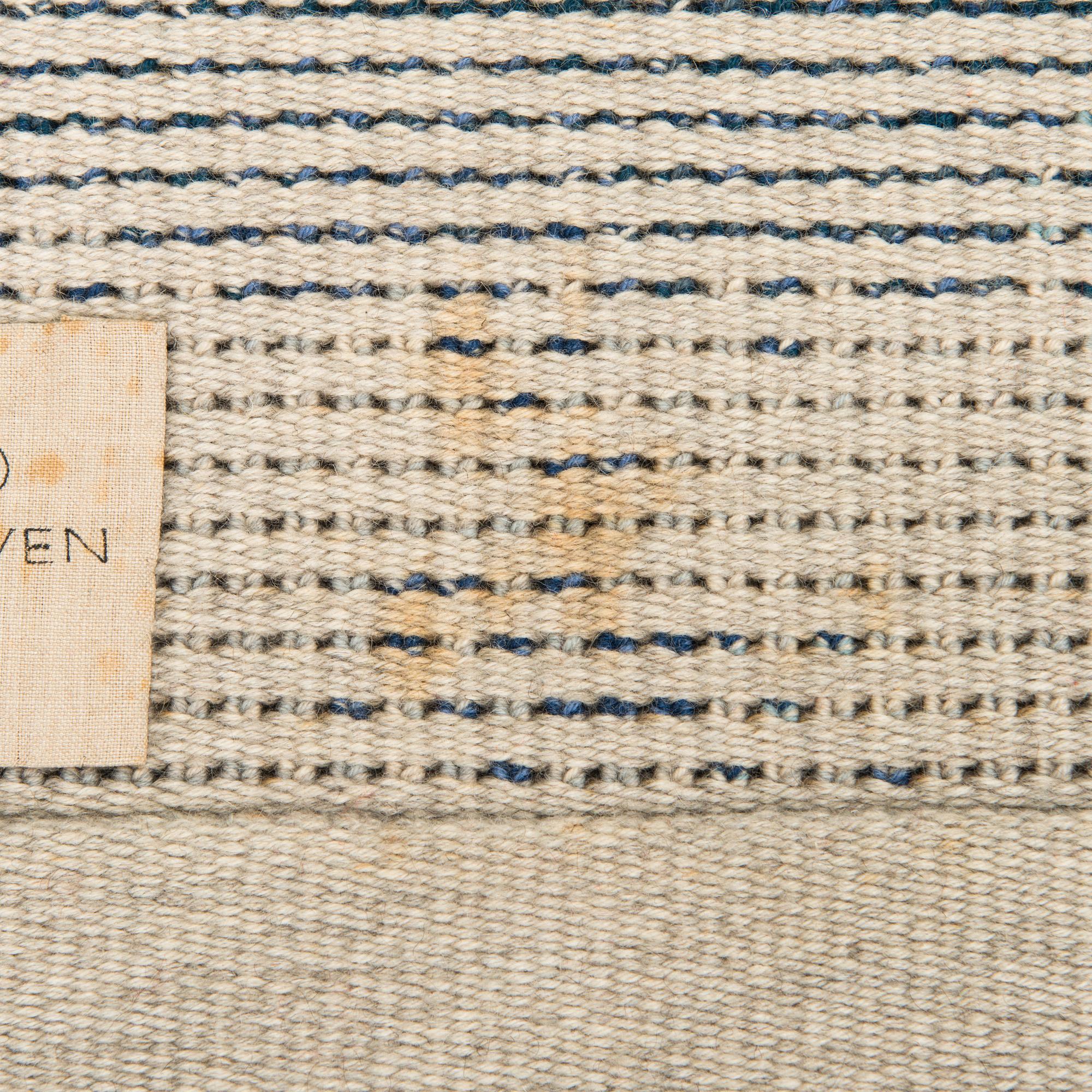 Terttu Tomero, A Finnish long pile Ryijy Rug for Neovius. Circa 155 x 115 cm.