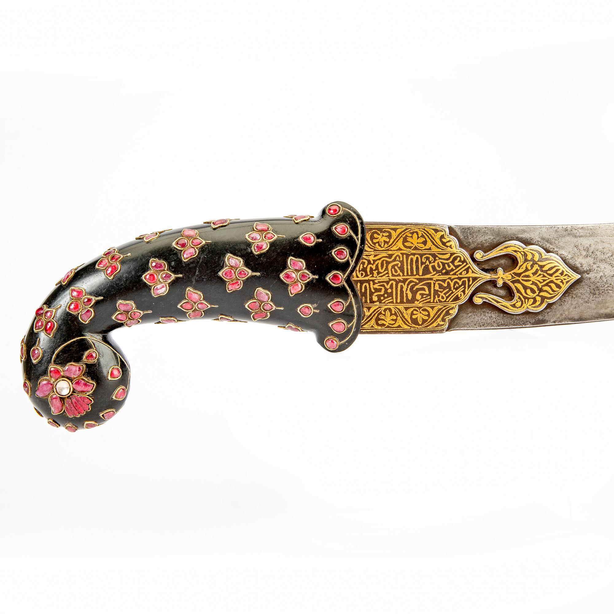 Khanjar, dagger, indopersian for the ottoman market, turn of the Century 1900 / early 20th Century.