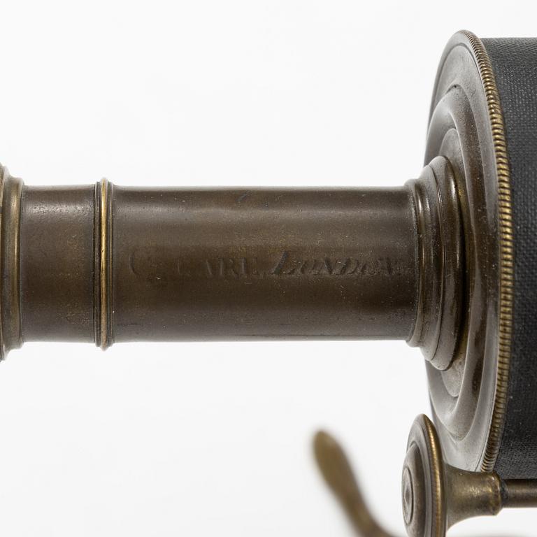Reflecting telescope, 19th century, England.