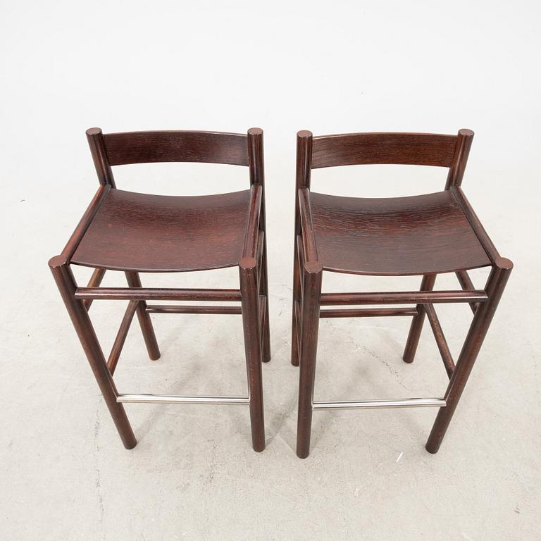 Tom Dixon, bar stool 2 pcs turn of the Century 2000.