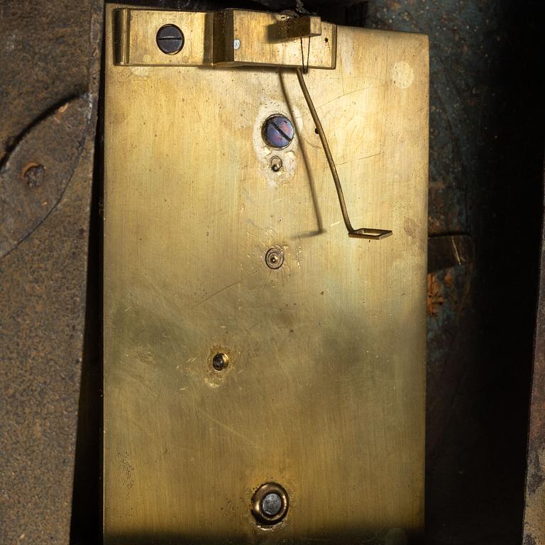 A Rococo wall clock, second half of the 18th Century.