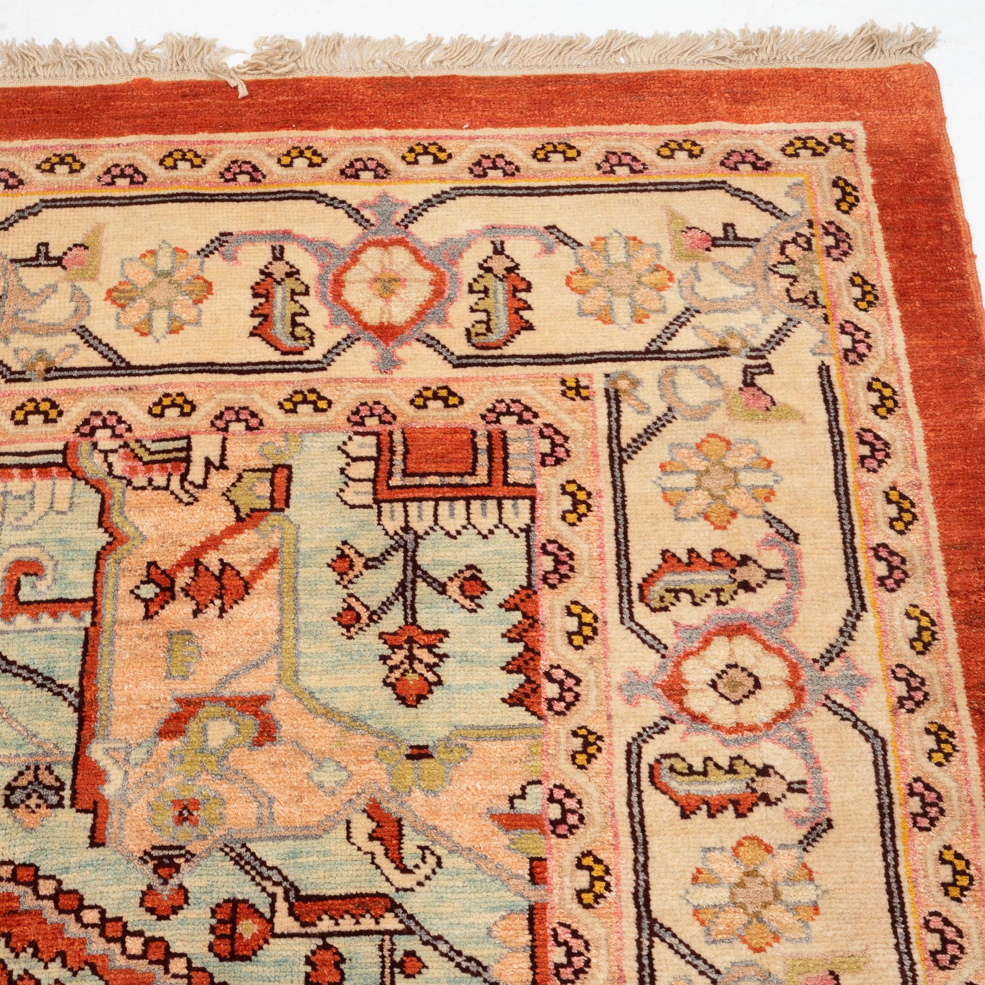 Matta, Västpersisk, Heriz-mönster, ca 437 x 338 cm.