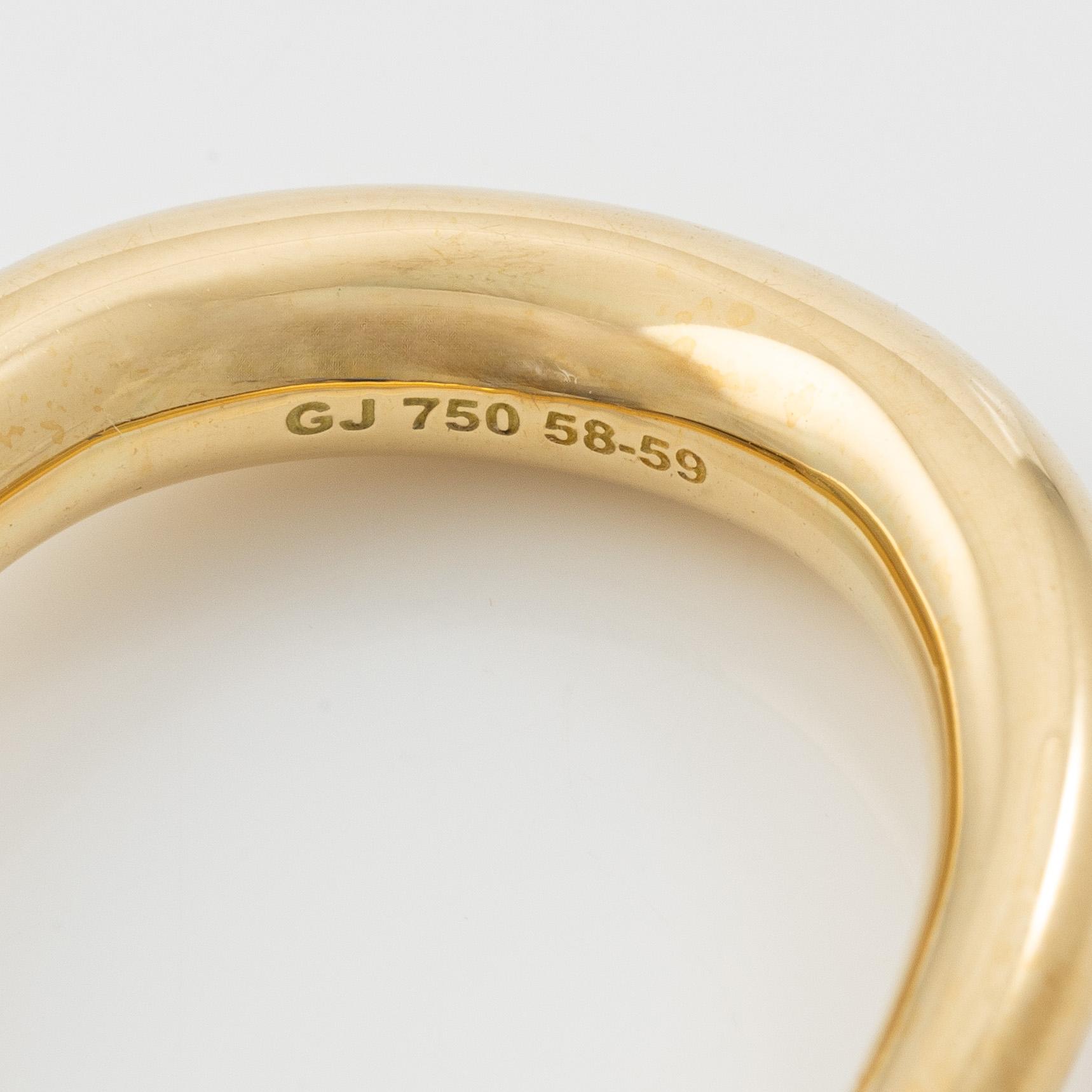 Georg Jensen, ring, Offspring", 18K gold.